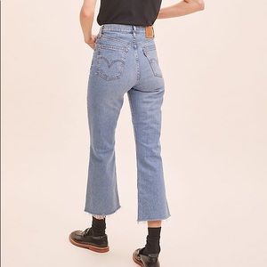 Lev’s Ribcage Crop Flare Size 28